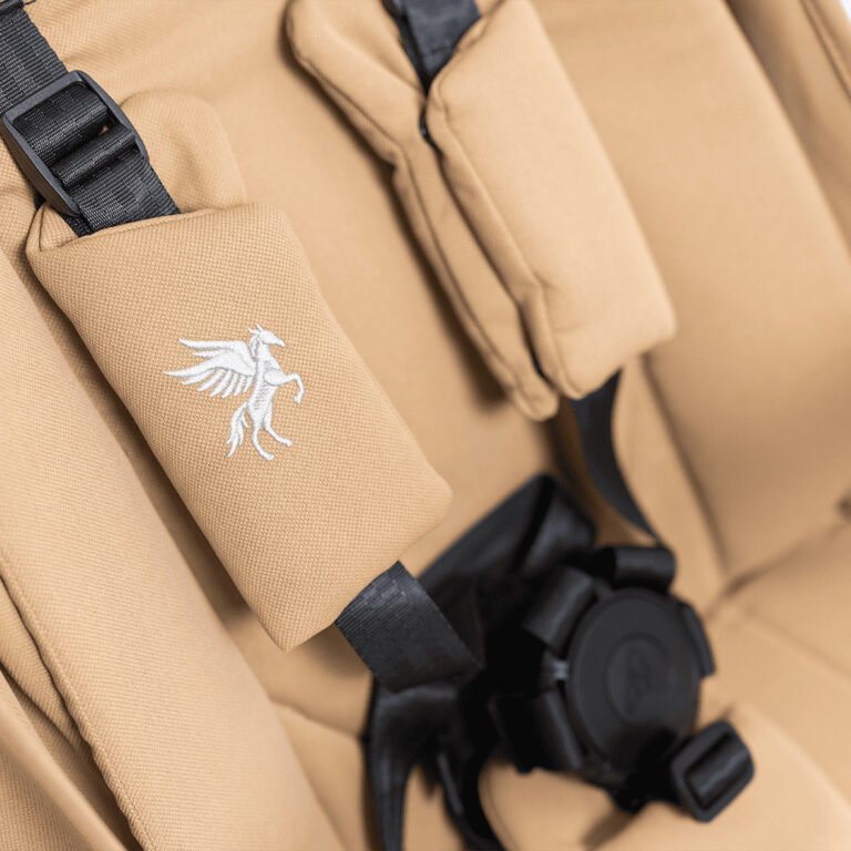 Padded five-point harness