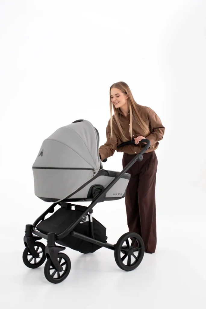 A mother walking with Aqua V.2
